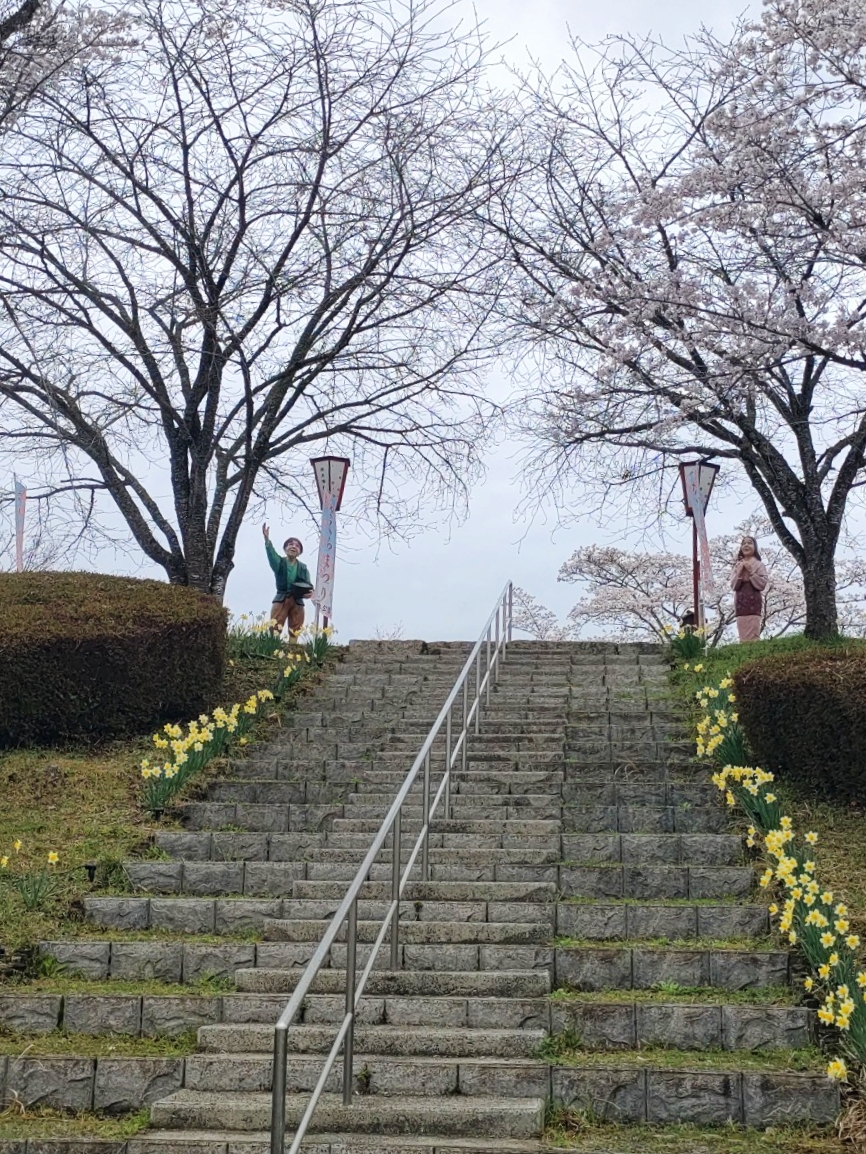 三休公園の花咲かじいさん